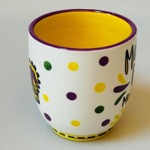 Kalyn Dunks for GLORY HAUS Coffee Cup “Mardi Gras Morning” - Picture 3 of 7